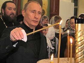 Владимир Путин. Фото с сайта pravoslavie.ru
