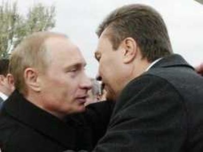 Путин-Янукович. Фото: inforotor.ua