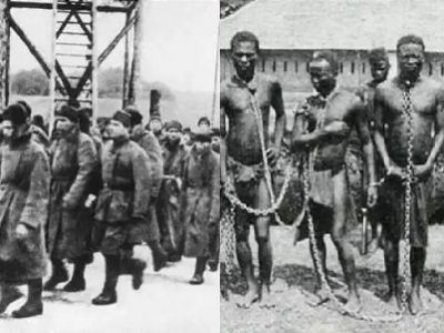 Каторжане ГУЛАГа и рабы в Конго, ХХ век. Источники - http://leopoldandcongo.wiki.elanco.net/, http://pobashkirii.ru/