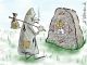 Повсеместные храмы в ограбленной стране. Карикатура А.Петренко: http://petrenko.uk