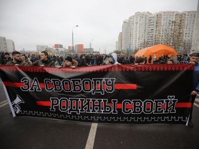 "Русский марш" в Люблино.   Фото: novayagazeta.ru