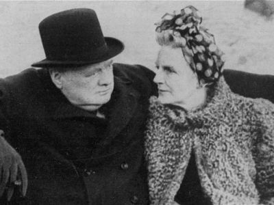 Уинстон Черчилль, Клементина Черчилль. Фото: svoboda.org