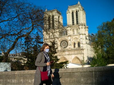 Вид на собор Нотр-Дам в Париже Фото: EPA/Vostock-photo
