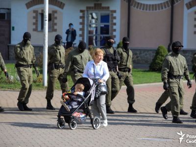 Минск, женский марш. Фото: Радио Свобода